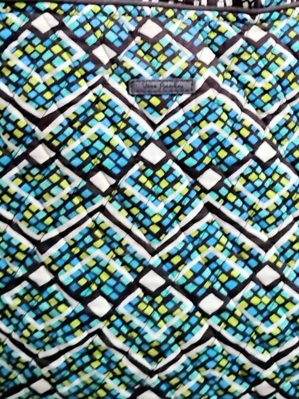 Vera Bradley Small Tote, Rain Forest         New Without Tags - Picture 4 of 8